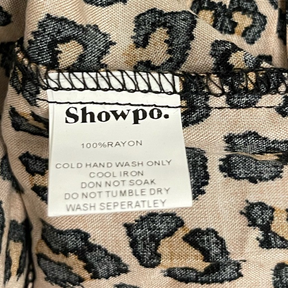 OFF TO BALI SKIRT IN LEOPARD PRINT by Showpo - Picture 7 of 7